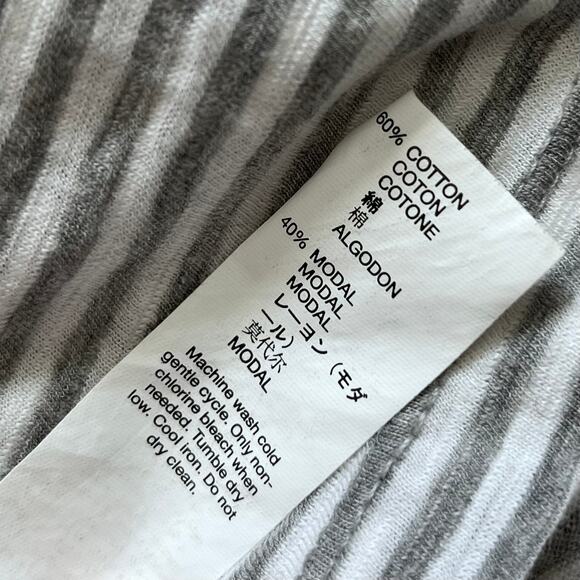 Gap Striped Tie-Sleeve Tee - Size S - Picture 6 of 6